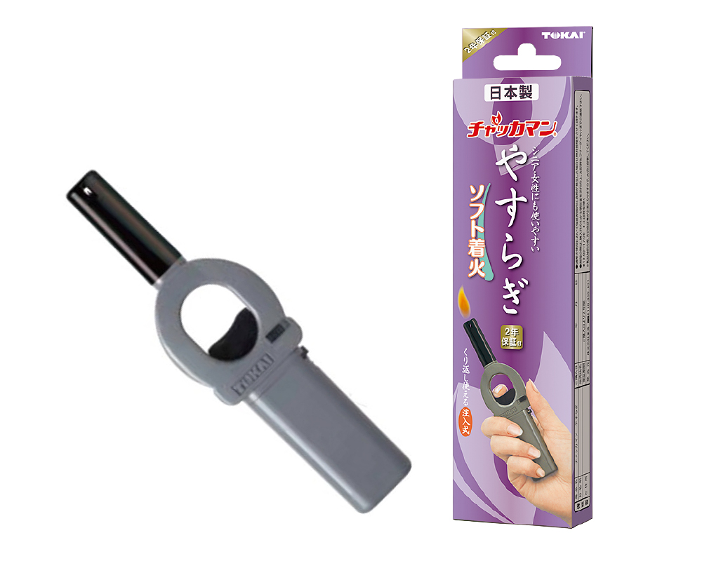 東海製チャッカマンやすらぎ・1ヶ箱入（2年保証） *ガス注入式 | 第一