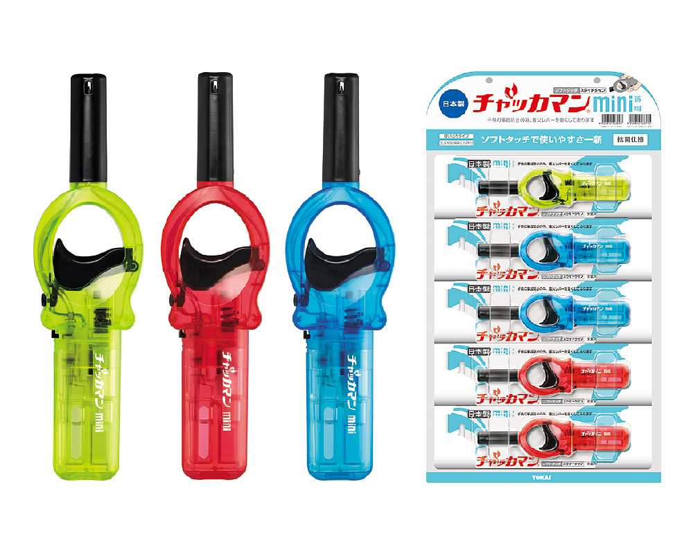東海製CRチャッカマンミニ スライド・透明タイプ ハンガー *使い切り
